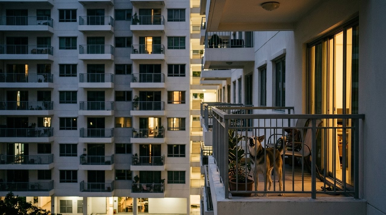 Morador deixa o cachorro sozinho durante as madrugadas e os latidos acordam três apartamentos; depois de diversas reclamações ignoradas, o condomínio discute a aplicação de multa e outras medidas