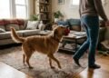 O que significa quando o cachorro anda atrás do dono com um brinquedo na boca