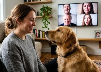 Seu cachorro percebe quando você está triste: estudo revela como o cérebro canino reage ao rosto humano