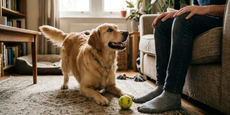 Os cães utilizam movimentos, expressões e objetos para se comunicar com as pessoas.