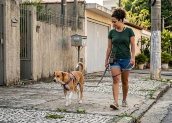 Adestradores de cães explicam: “Um cão que puxa a guia durante os passeios não precisa que o dono puxe com mais força.”