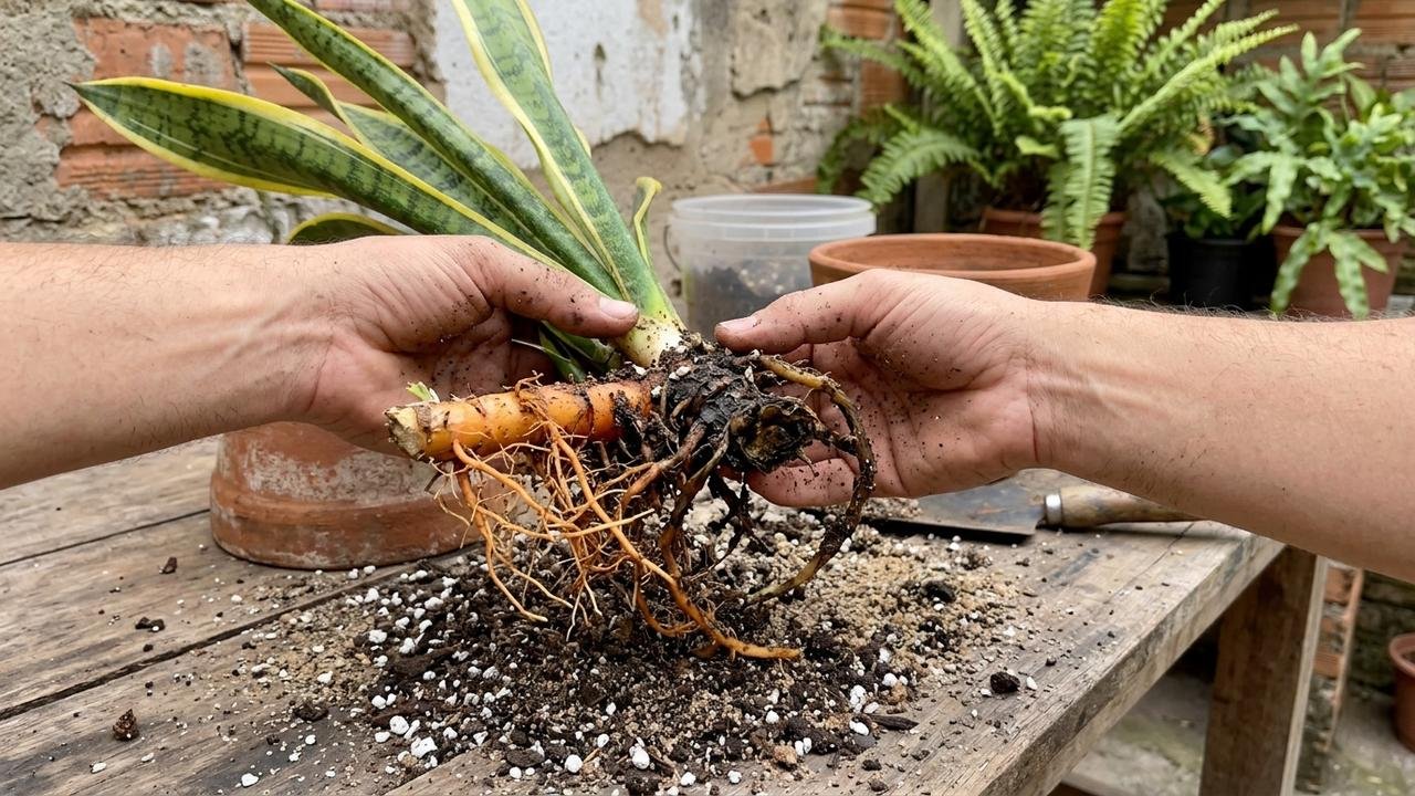 espada-de-são-jorge com folhas moles