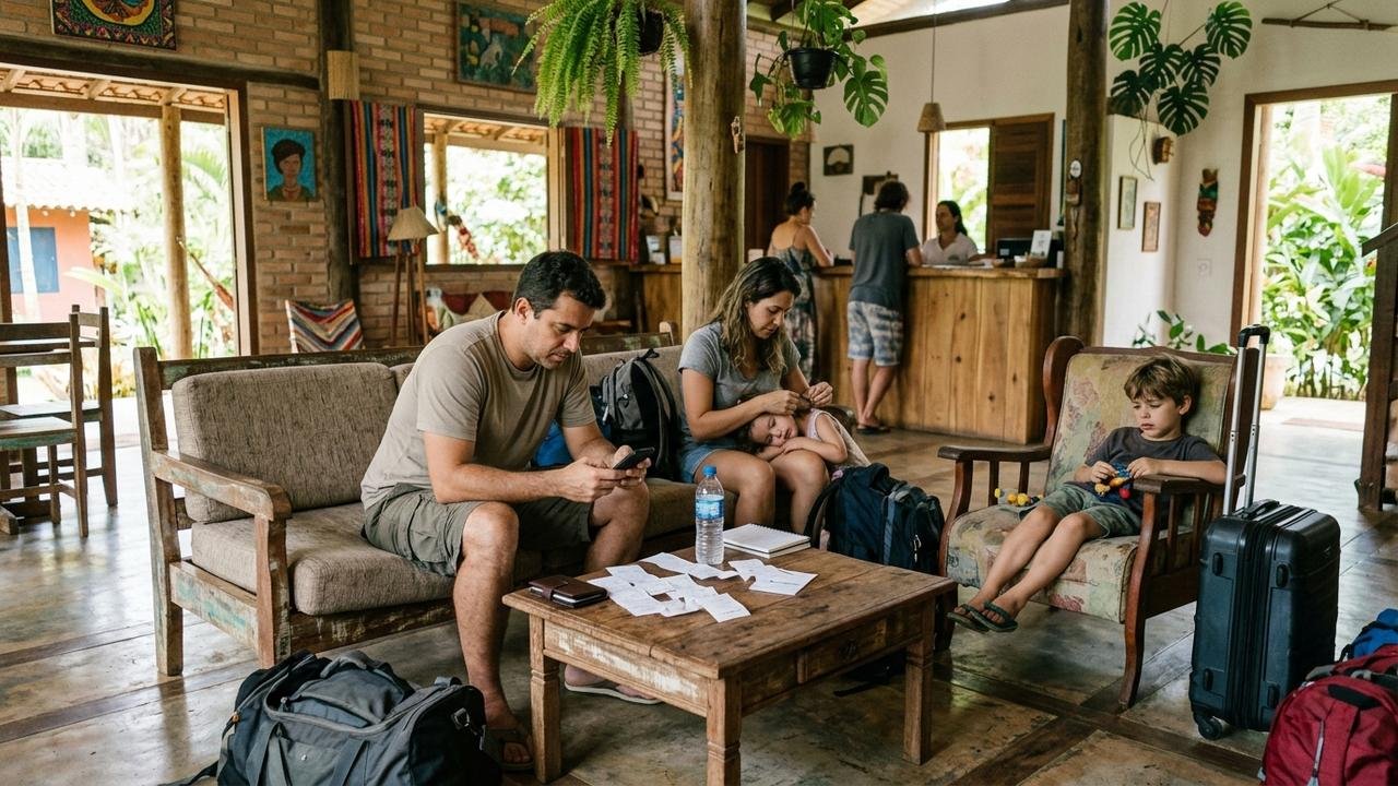 Família aluga apartamento por aplicativo durante férias e descobre no check-in que condomínio não permite entrada de hóspedes daquela modalidade