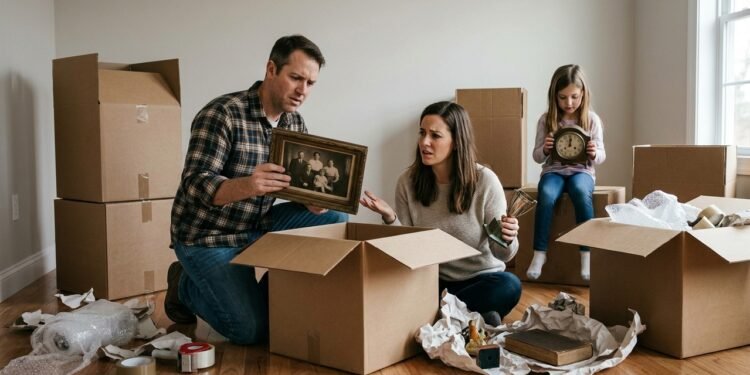 Família contrata empresa para mudança entre duas cidades e, ao abrir as caixas no novo endereço, percebe que objetos de outra pessoa estavam misturados aos seus