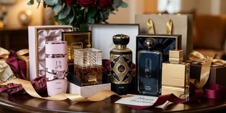 Os perfumes árabes ganharam espaço entre consumidores brasileiros pela variedade de composições e pela identidade visual de suas embalagens. // Imagem ilustrativa gerada por IA para representar a situação descrita no texto; pessoas, locais e elementos visuais não correspondem necessariamente aos reais