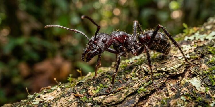 A ferroada da formiga-cabo-verde que carrega a dor mais violenta do reino animal e foi comparada a levar um tiro na pele