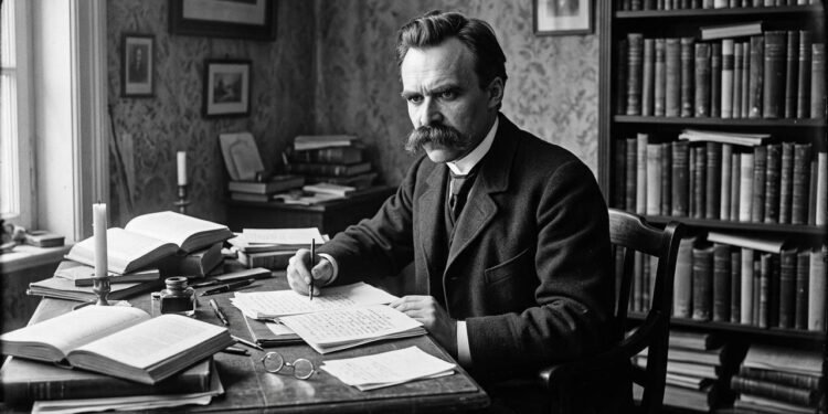 A citação do dia de Friedrich Nietzsche sobre resiliência: "O que não me mata, me fortalece."