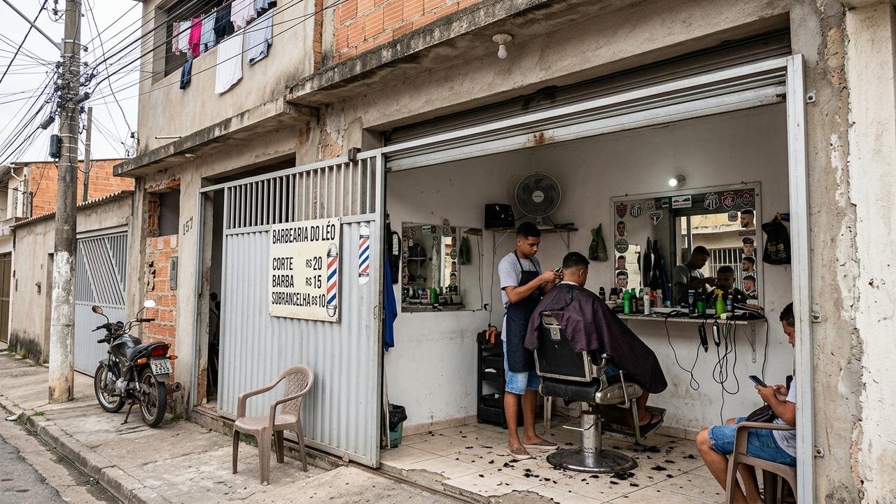 Proprietário aluga casa apenas para moradia e descobre por anúncio nas redes sociais que garagem passou a funcionar como barbearia