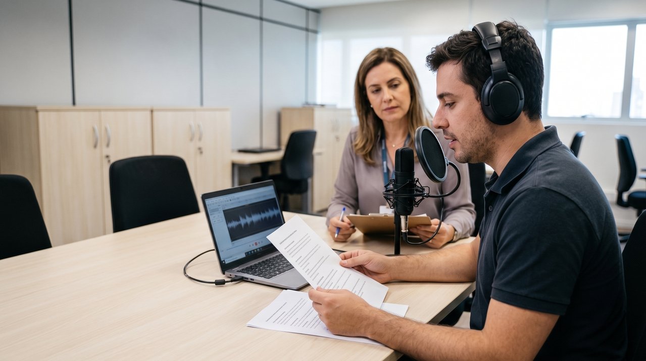Trabalhador descobre que a empresa utilizou sua voz para criar um atendente virtual com inteligência artificial e continua utilizando as gravações mesmo após sua demissão; ele exige explicações sobre o uso de sua identidade
