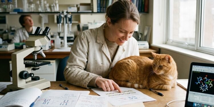 Gatos laranjas escondem um segredo genético que intrigou cientistas por 60 anos A imagem atual não possui texto alternativo. O nome do arquivo é: Gemini_Generated_Image_2m7pl02m7pl02m7p-1-1.jpeg