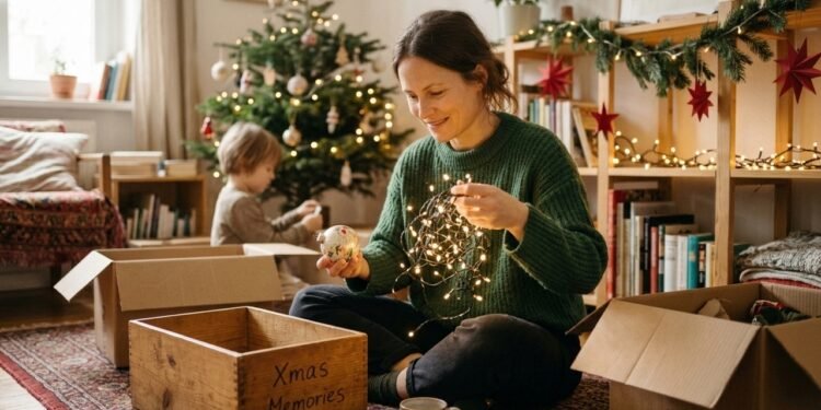 Pequenos detalhes de Natal deixam a casa mais elegante e cheia de significado