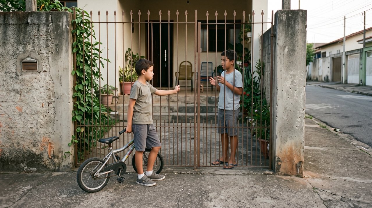 Houve uma época em que crianças precisavam bater no portão dos amigos para descobrir se eles estavam em casa, uma experiência simples que ajudava a desenvolver iniciativa e habilidades sociais