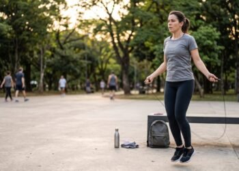 Pular corda por alguns minutos exige bastante do sistema cardiovascular, mas melhorar a resistência e evitar lesões depende de aumentar o volume dos saltos de maneira gradual