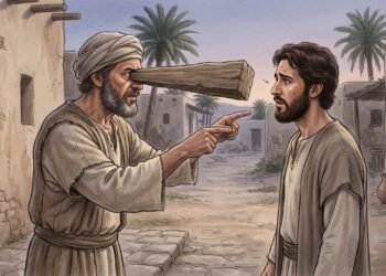 Jesus deixou um ensinamento difícil sobre julgamento: “Por que você repara no cisco no olho do seu irmão e não percebe a trave que está no seu próprio olho?” (Mateus 7:3)