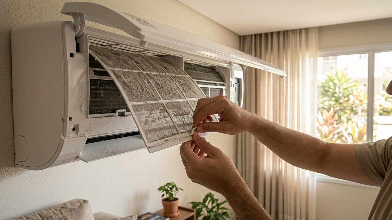 economizar energia com ar-condicionado