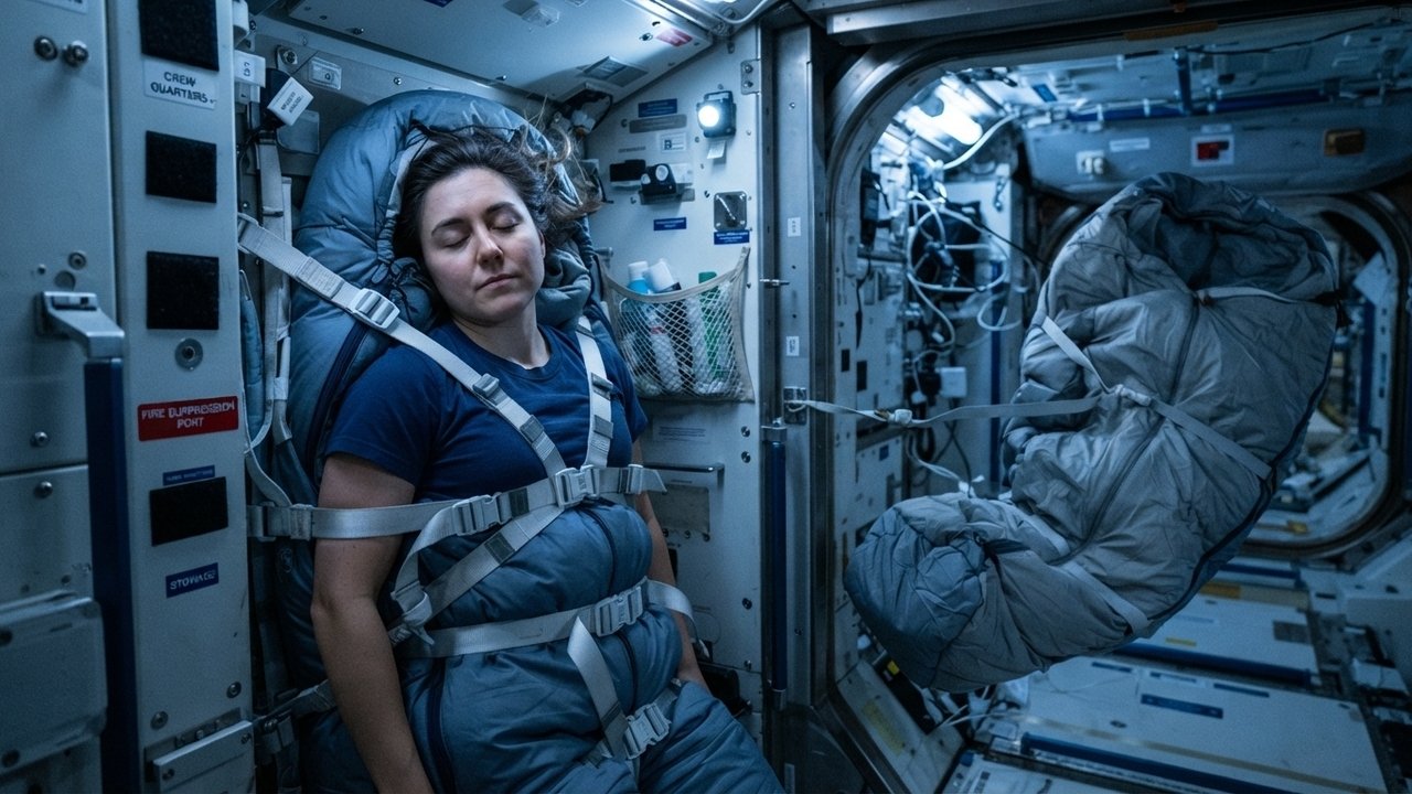 dormir no espaço