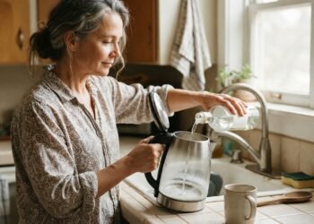 Ela colocou só um ingrediente em uma chaleira cheia de calcário e, em poucos minutos, ficou como nova: pesquisadores explicam o que acontece