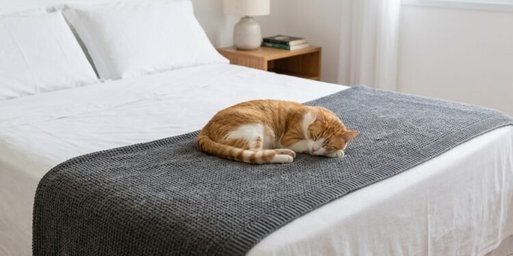 Estudo revela por que pessoas que dormem com pets preferem roupas de cama mais fáceis de lavar e como essa escolha facilita a rotina