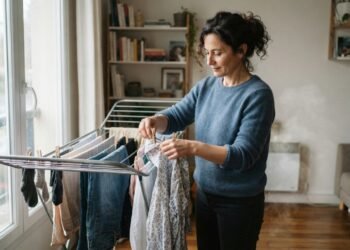 Como secar suas roupas dentro de casa para que permaneçam frescas e limpas