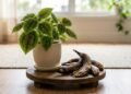 O resto de comida que pode ajudar suas plantas de casa a atravessar a estação escura sem fertilizante
