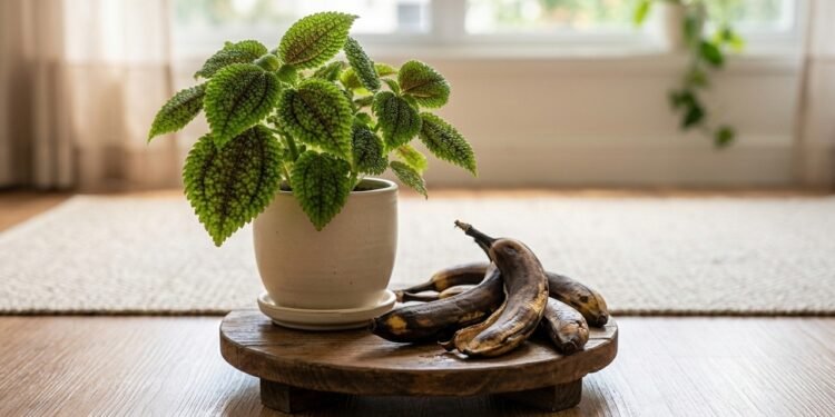 O resto de comida que pode ajudar suas plantas de casa a atravessar a estação escura sem fertilizante