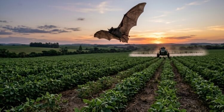 A perda de morcegos nos Estados Unidos elevou o uso de pesticidas e foi associada a 1.334 mortes infantis estimadas, segundo pesquisadores em estudo científico revelador