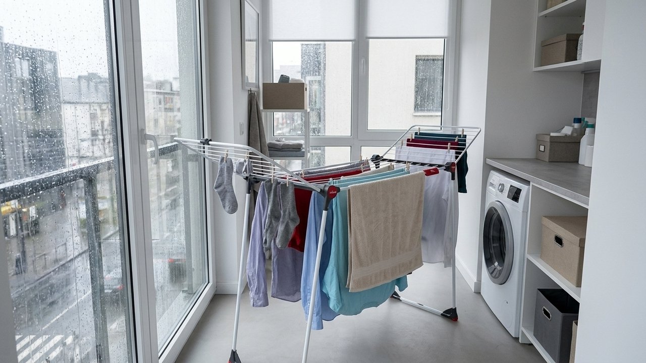 secar roupa em dias chuvosos