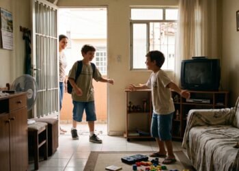 Nos anos 2000, receber a visita inesperada de um primo ou amigo podia transformar completamente o dia de uma criança, e a psicologia explica como experiências sociais positivas e surpreendentes podem marcar a memória emocional