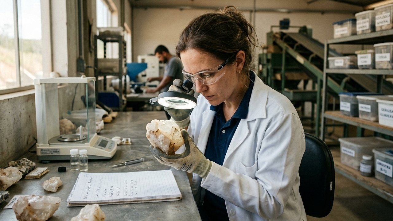 O mineral de uma cidade americana que ajuda a fabricar chips no mundo