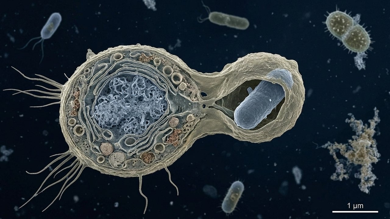 bactéria predadora