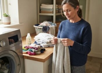 A água quente pode limpar algumas manchas, mas também desgastar certos tecidos