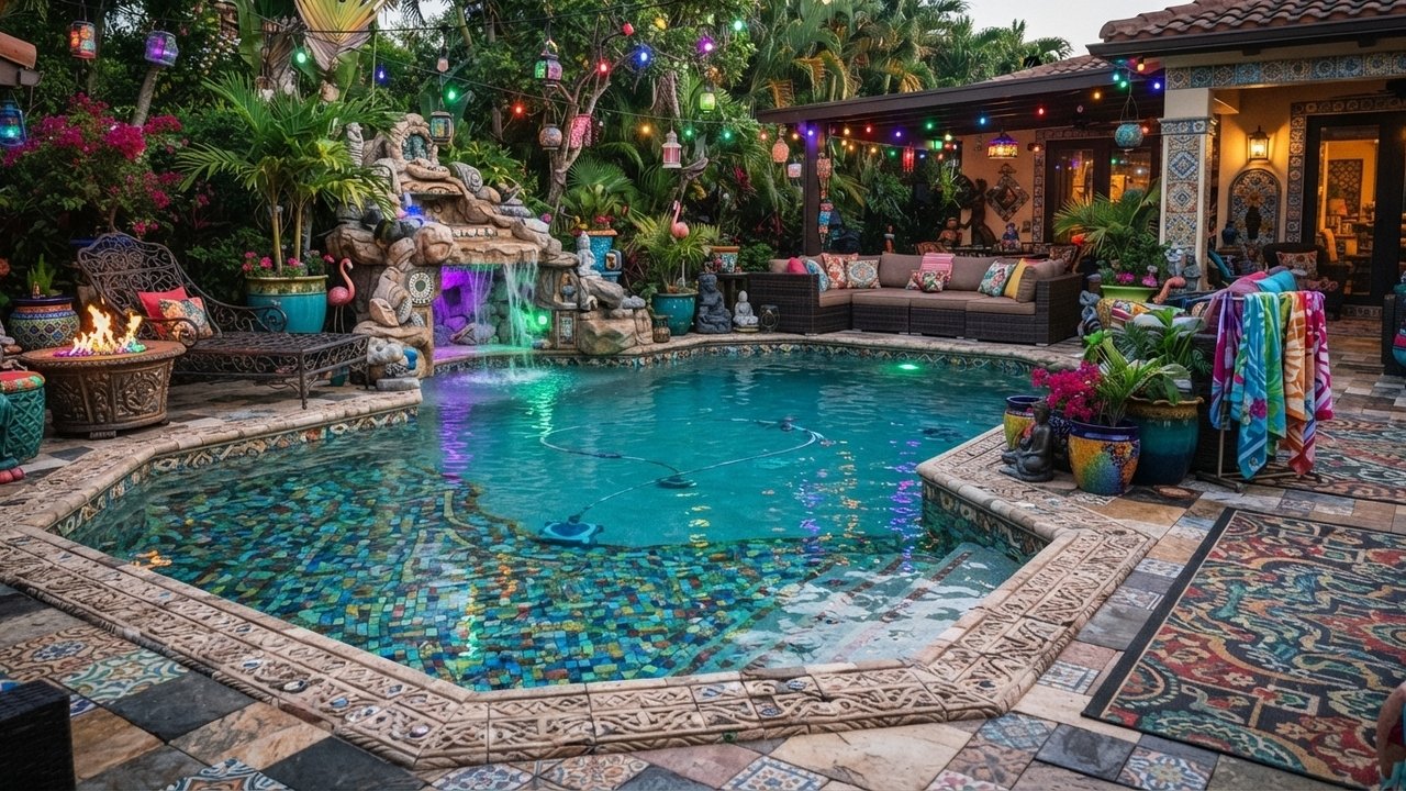 piscina cafona