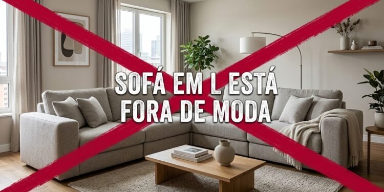 Adeus aos sofás de canto clássicos em forma de L: todo mundo quer o novo formato, mais moderno e ideal para apartamentos pequenos