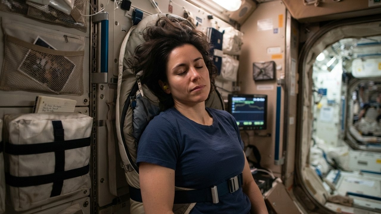 dormir no espaço