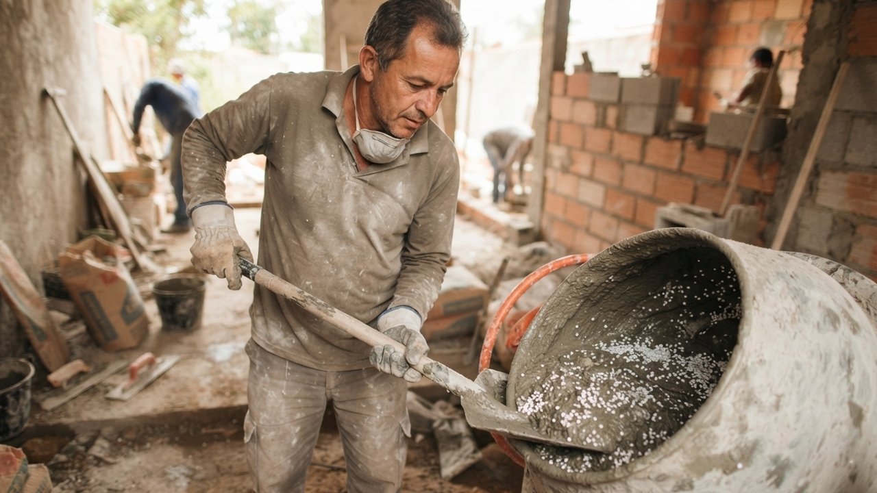 Concreto leve com poliestireno reduz o peso da obra, mas especialistas em construção alertam que a mistura exige cuidados que muitos ignoram