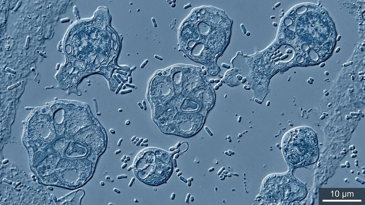 bactéria predadora
