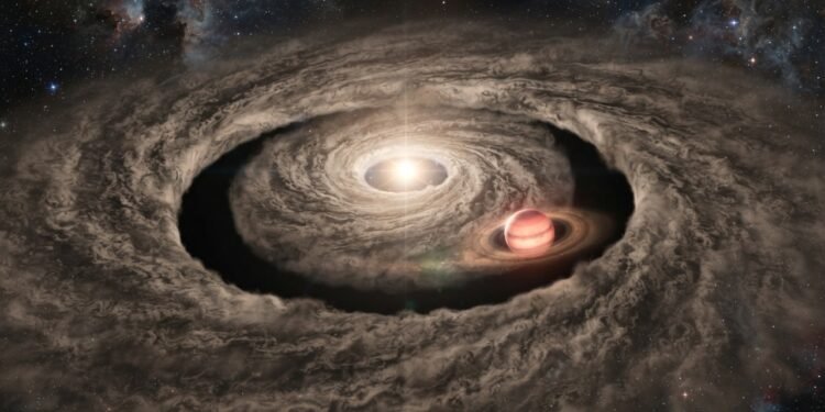 Um gigante gasoso com menos de um milhão de anos muda o cenário da formação planetária