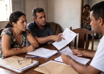Família passa cinco meses procurando ajuda para comprar alimentos e descobre que seu nome aparece em uma lista de cestas básicas já distribuídas pela prefeitura; ao consultar os documentos de uma compra de R$ 290 mil, encontra uma data de entrega que não reconhece e outras famílias começam a questionar os registros do programa social