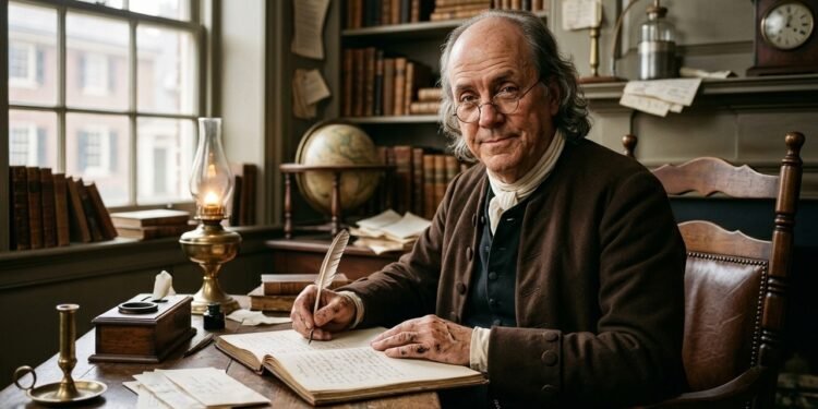 Cientistas revelam: a intrigante observação no mar que levou Benjamin Franklin a criar o famoso e revolucionário experimento com óleo