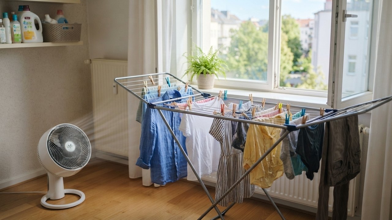 secar roupas dentro de casa