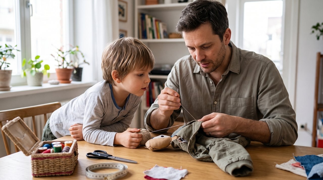 Já existiu um tempo em que errar uma receita, derrubar alguma coisa ou quebrar um brinquedo não significava substituí-lo imediatamente, mas encontrar uma maneira de resolver o problema