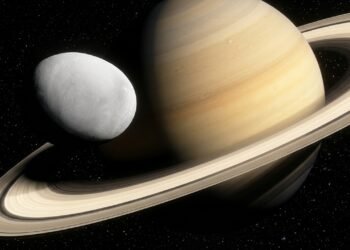 Metone, a pequena lua de Saturno que parece um ovo e quase não tem crateras