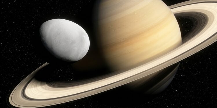 Metone, a pequena lua de Saturno que parece um ovo e quase não tem crateras