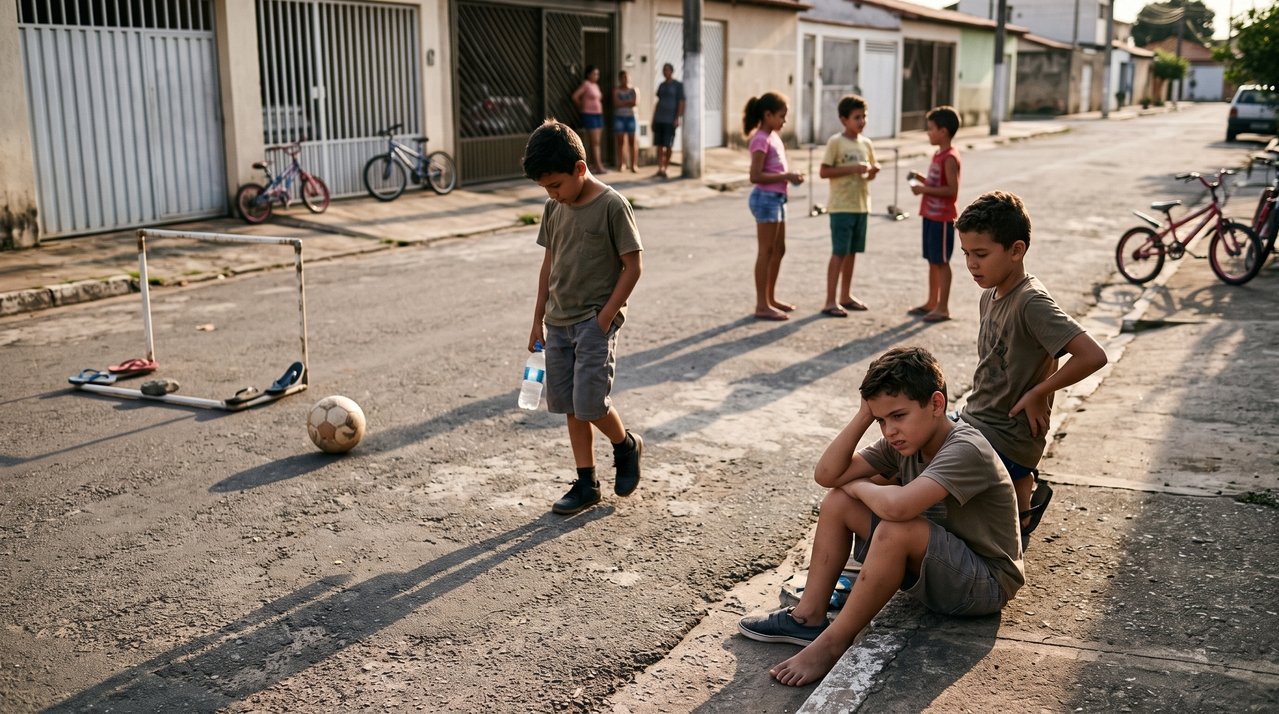 Houve uma época em que perder uma partida de futebol na rua fazia parte da infância, e ninguém podia mudar o resultado, algo que a psicologia relaciona ao aprendizado de lidar com frustrações