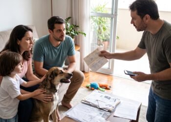Família adota cachorro encontrado abandonado, gasta R$ 7 mil com tratamentos veterinários e, dois anos depois, recebe mensagem de um homem que apresenta documentos e afirma ser o verdadeiro dono do animal