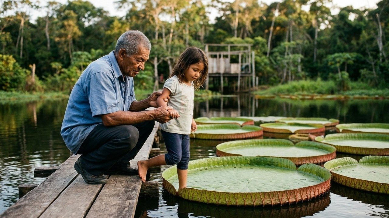 Pesquisadores da USP revelam a engenharia por trás da Victoria amazonica: entenda como a maior planta aquática do mundo sustenta peso