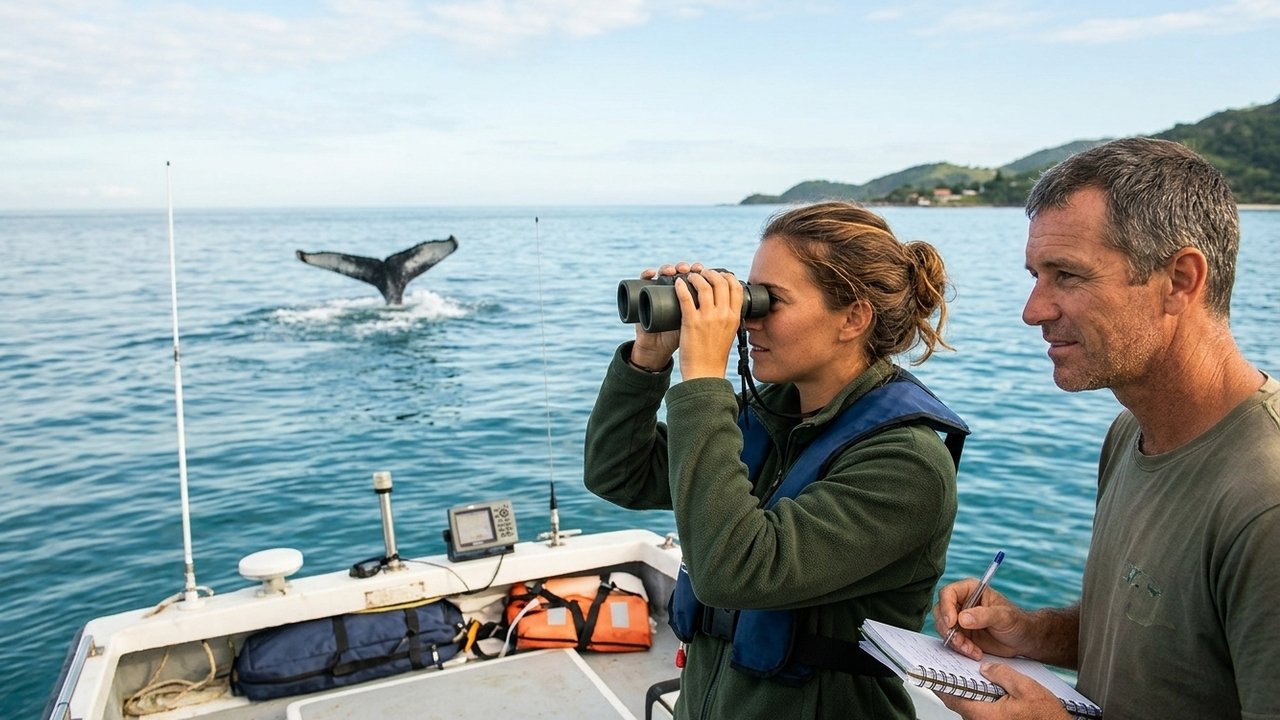 Como as baleias-jubarte conseguiram aumentar sua população nas costas do Brasil após o risco de extinção?