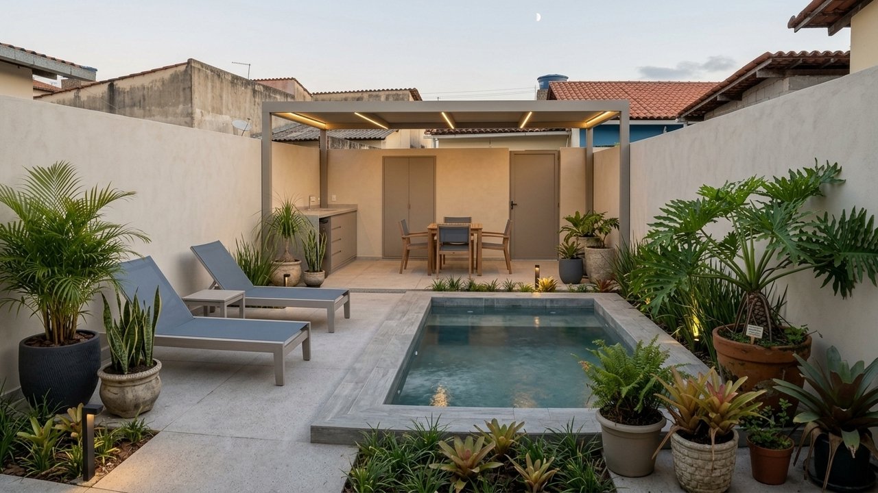 piscina cafona