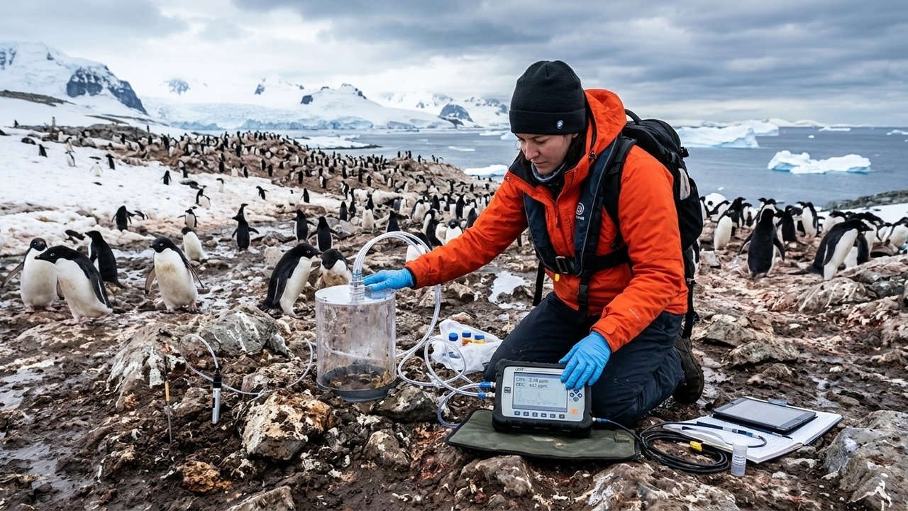 Estudo aponta que pinguins da Antártida liberam milhões de toneladas de metano por ano