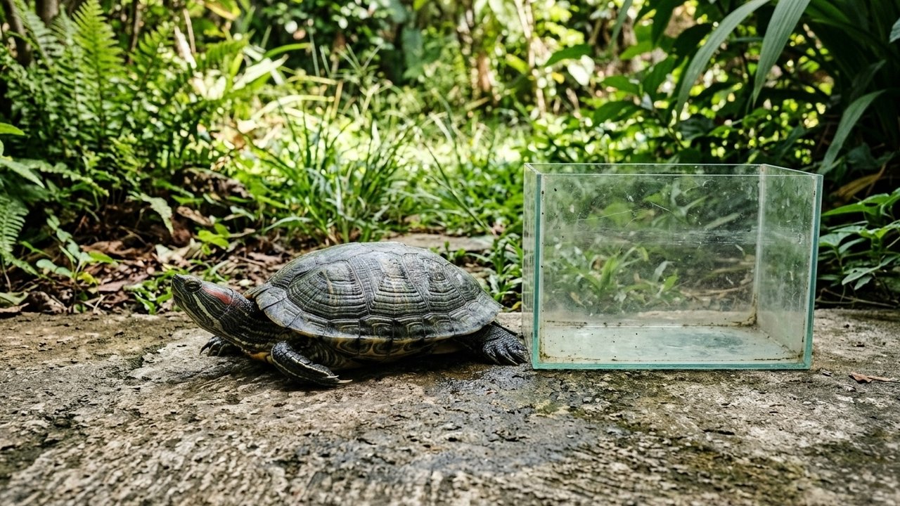 tartaruga-de-orelha-vermelha